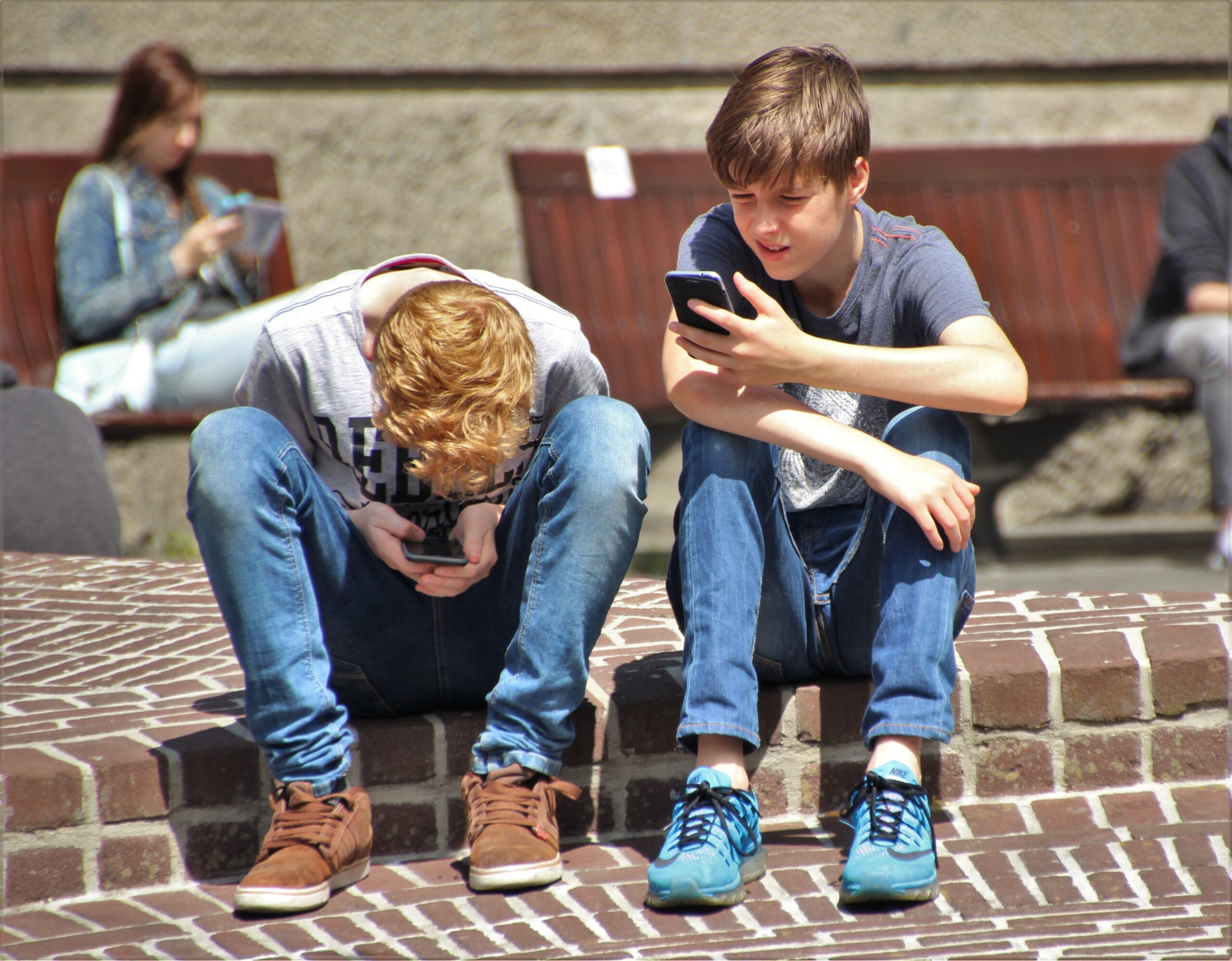 Teens with Phones