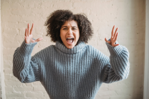angry woman