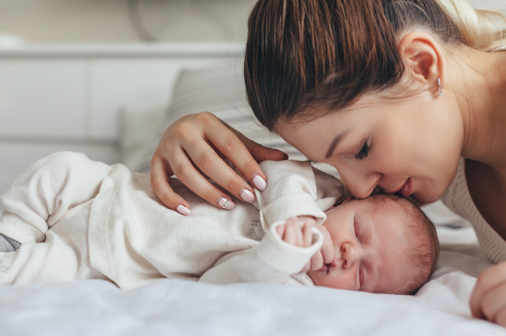 Mum with new born