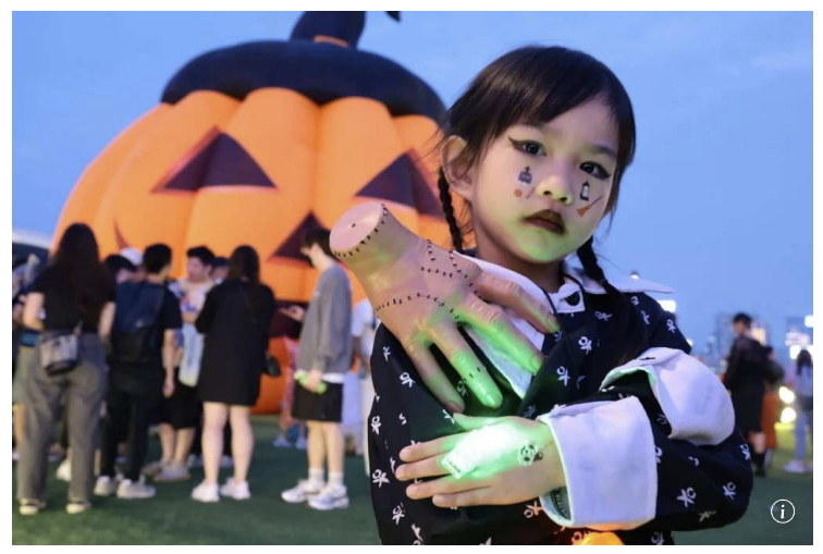 SCMP Child Scared at Halloween Article